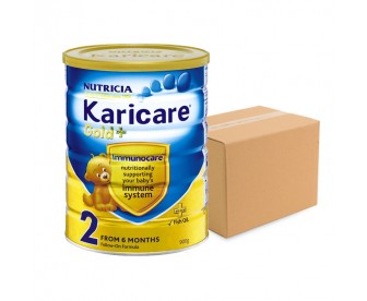 Karicare Gold+ 可瑞康金装牛奶粉2段 900克x6罐 Karicare Gold+ 可瑞康金装牛奶粉2段 900克x6罐